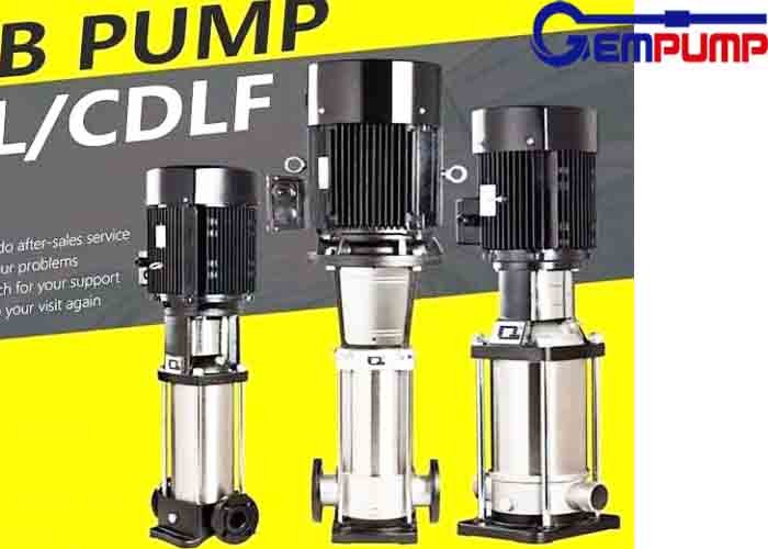 CDLF High Pressure Multistage Centrifugal Pumps 0.5HP-150HP