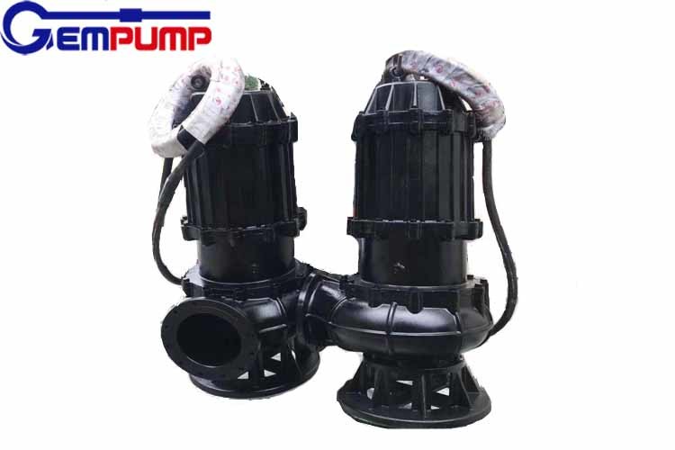 High Pressure Submersible Dirty Water Pump 1390rpm 1.9 Inch Caliber